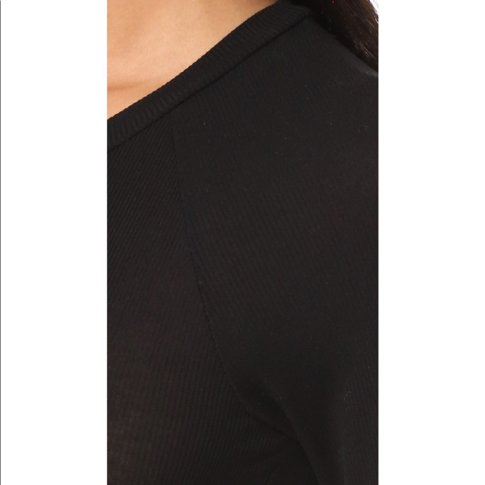 ONLY HEARTS • Long Sleeve Black Thong Bodysuit - Picture 5 of 9